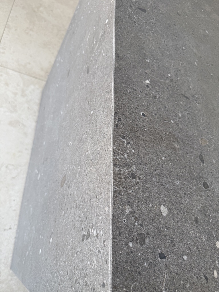 Tranche terrazzo — deux tons