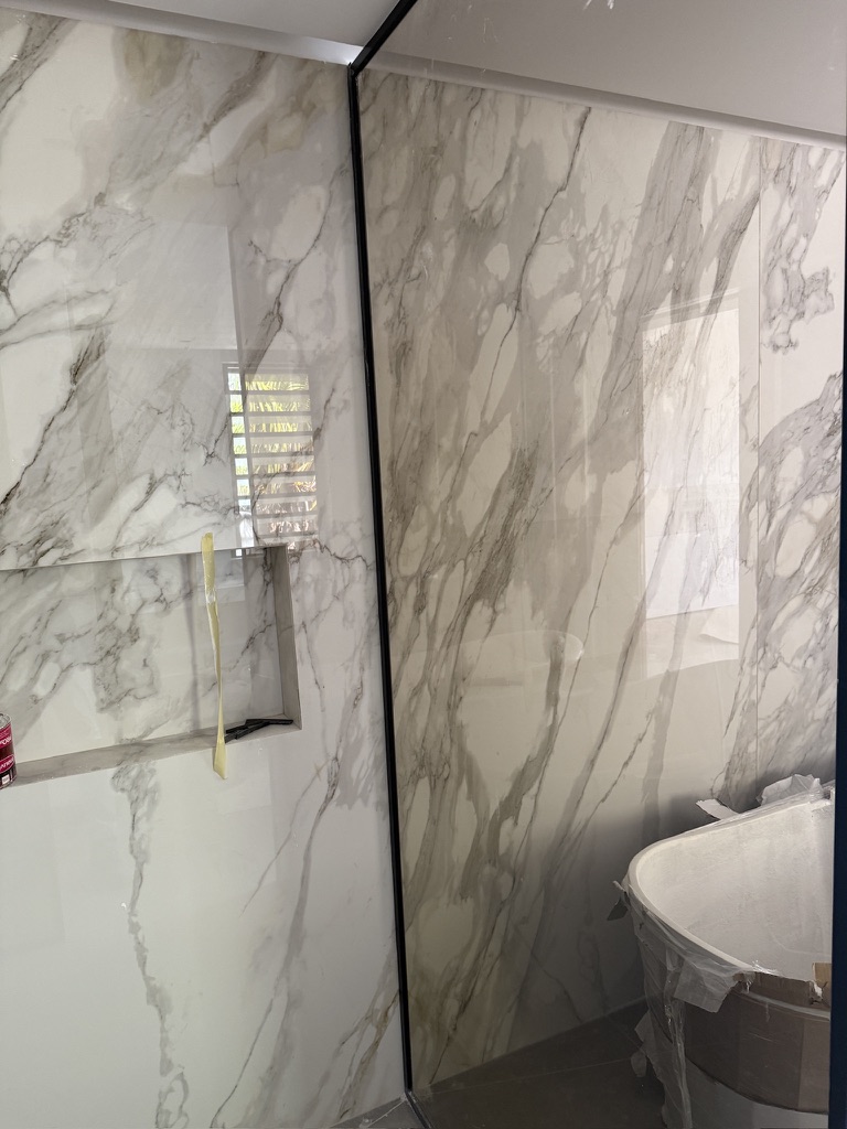 Douche — niche encastrée